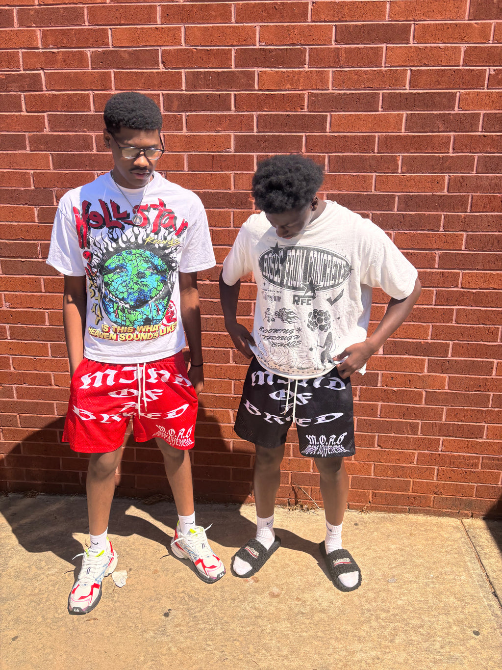 M.O.A.B MESH SHORTS RED